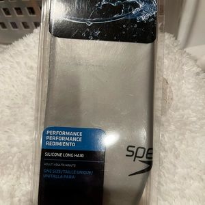 New Sealed package Speedo Performance Silicone Long Hair Cap